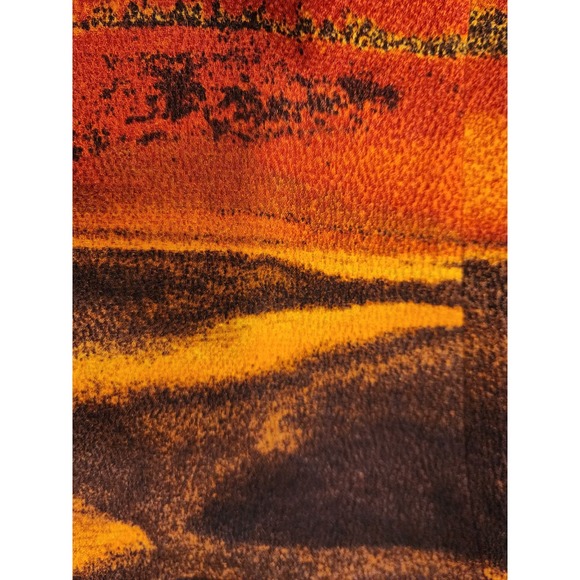 EllenTracy Silk & Wool Open Blazer  Sz 8 VTG 90s All Seasons Serengeti Sunset - Picture 5 of 12